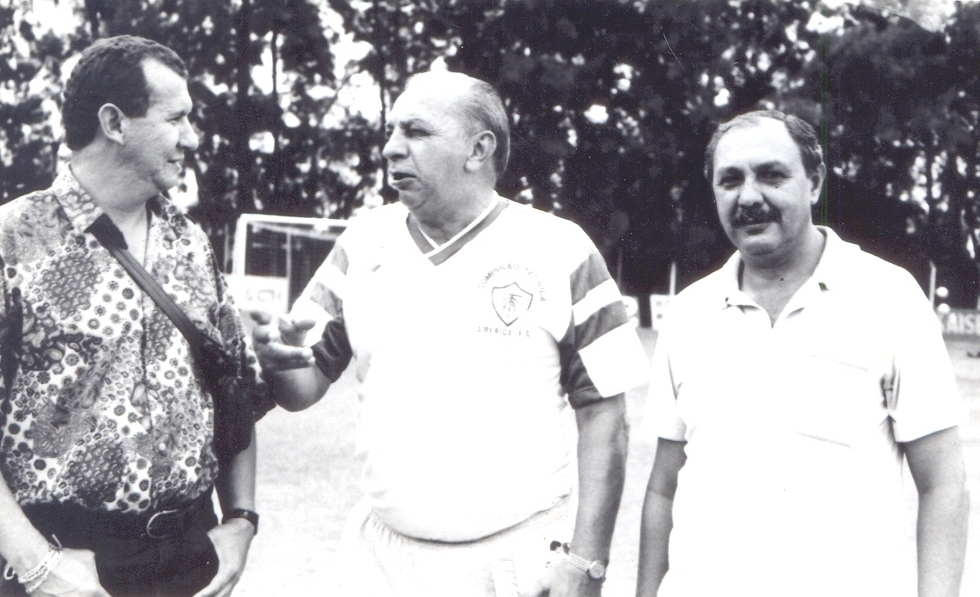 Jogadores do Araxá na concentração