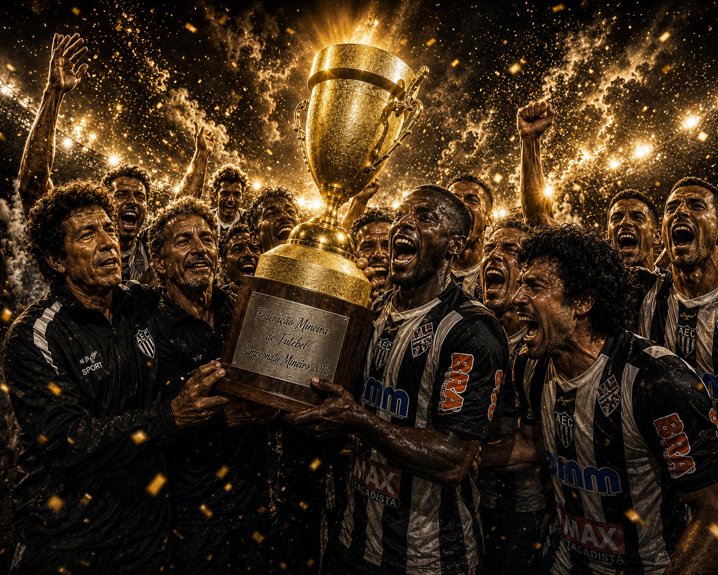 Taça conquistada pelo Araxá Sport Club